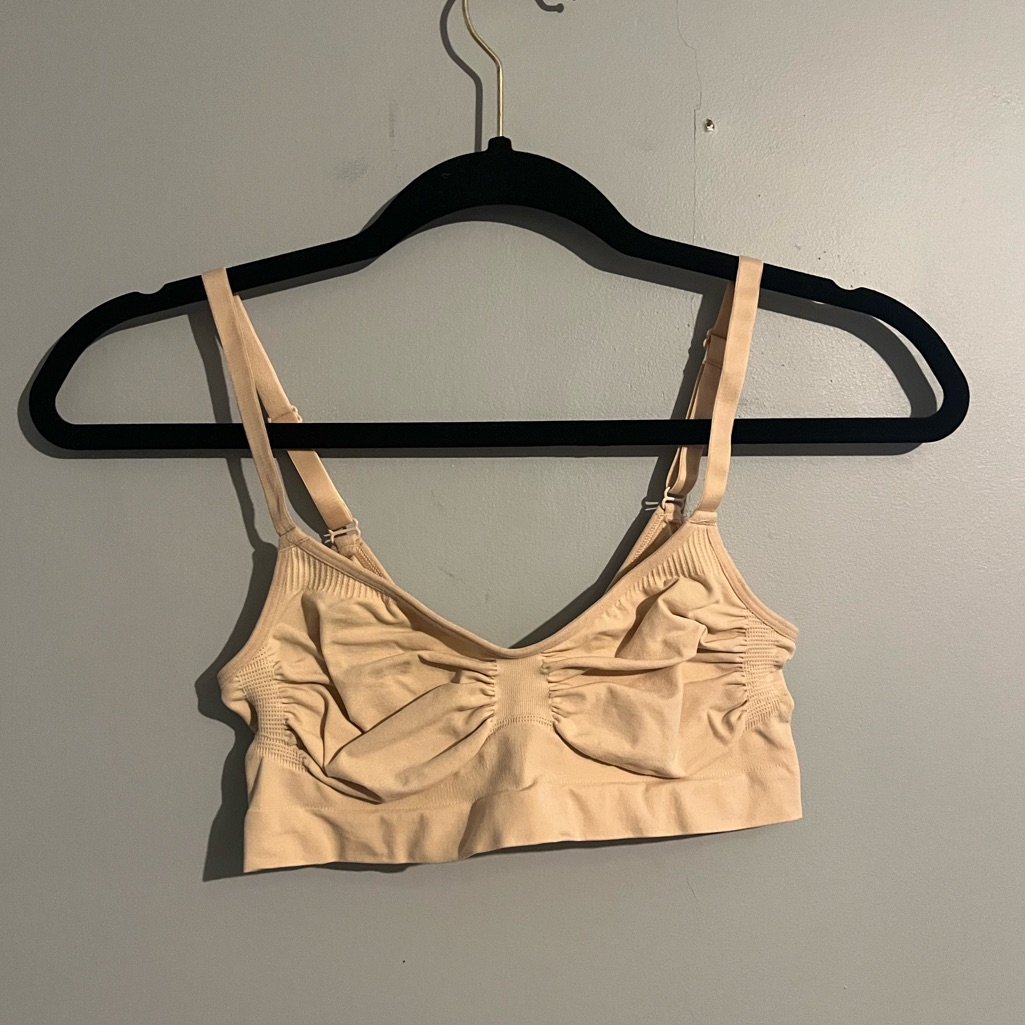 Skims Nude Stretch Bralette Size LXl Kim Kardashian Brand New Skims Nude Stretch Bralette Size LXl Kim Kardashian Brand New